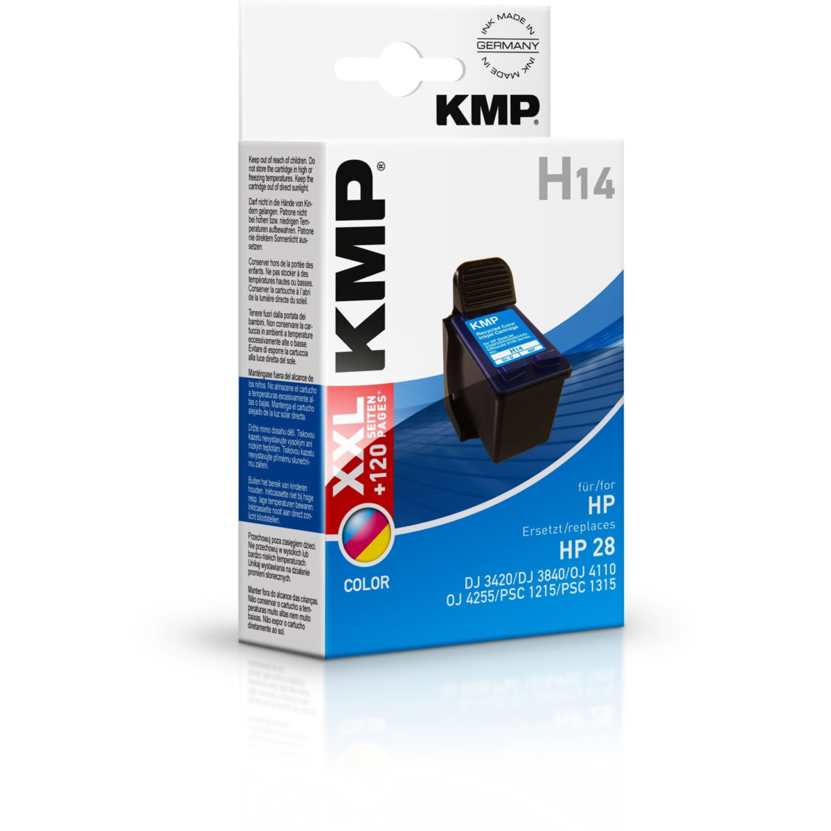 Kompatibilní KMP Cartridge HP 28