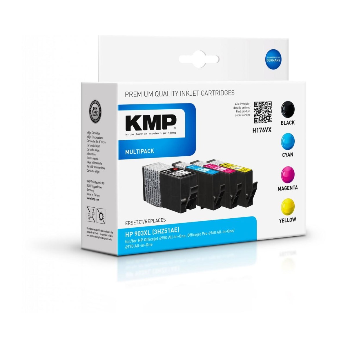 Kompatibilní KMP Cartridge HP 903XL