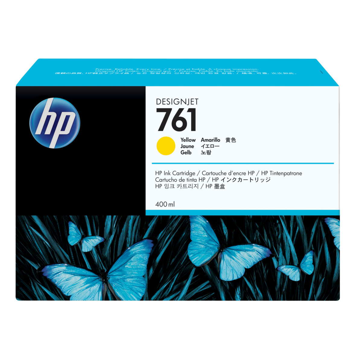 Cartridge HP č.761 - CM992A (Žlutá) - originální Hp