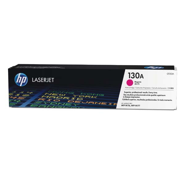 HP originální toner CF353A magenta č. 130A