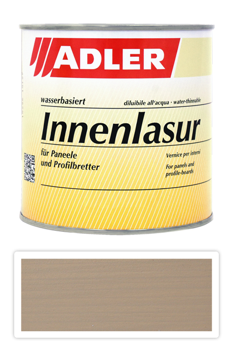 ADLER Innenlasur - vodou ředitelná lazura na dřevo pro interiéry 0.75 l Bruno LW 14/3 ADLER