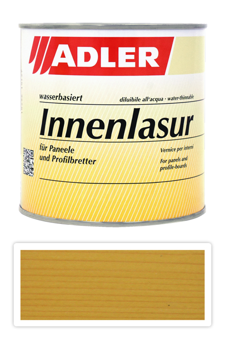 ADLER Innenlasur - vodou ředitelná lazura na dřevo pro interiéry 0.75 l Gruezi LW 16/1 ADLER