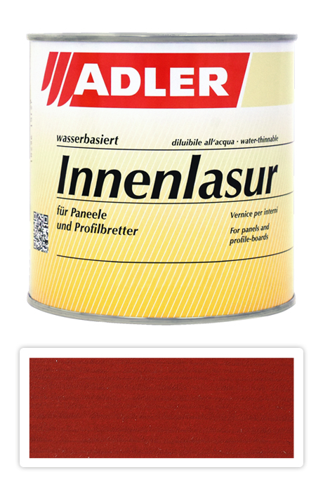 ADLER Innenlasur UV 100 - přírodní lazura na dřevo pro interiéry 0.75 l Ara ST 08/5 ADLER