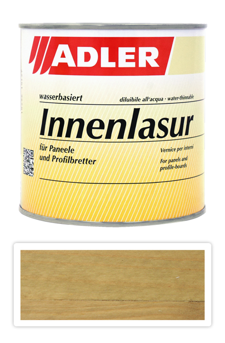 ADLER Innenlasur UV 100 - přírodní lazura na dřevo pro interiéry 0.75 l Luftschloss ST 13/4 ADLER