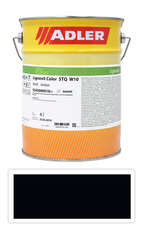 ADLER Lignovit Color 4 l Tiefschwarz RAL 9005 ADLER