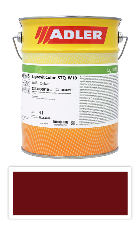 ADLER Lignovit Color 4l Purpurrot RAL 3004 ADLER