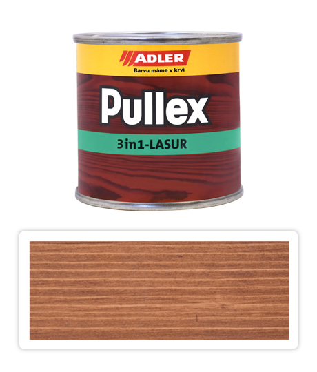 ADLER Pullex 3in1 Lasur - tenkovrstvá impregnační lazura 0.075 l Ořech 50555 - vzorek ADLER