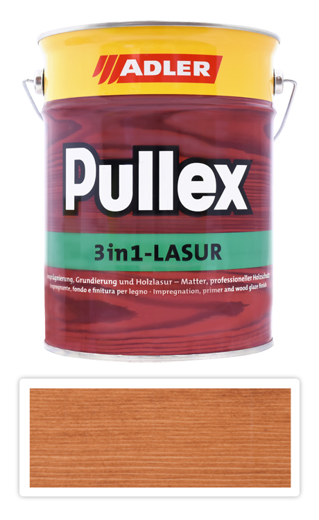 ADLER Pullex 3in1 Lasur - tenkovrstvá impregnační lazura 4.5 l Borovice 50554 ADLER