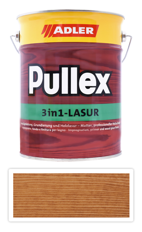 ADLER Pullex 3in1 Lasur - tenkovrstvá impregnační lazura 4.5 l Modřín 50553 ADLER