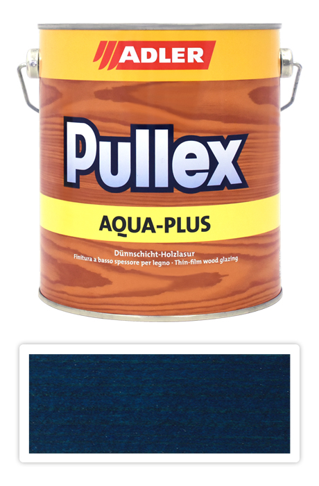 ADLER Pullex Aqua-Plus - vodou ředitelná lazura na dřevo 2.5 l Blauer Morpho ST 07/1 ADLER