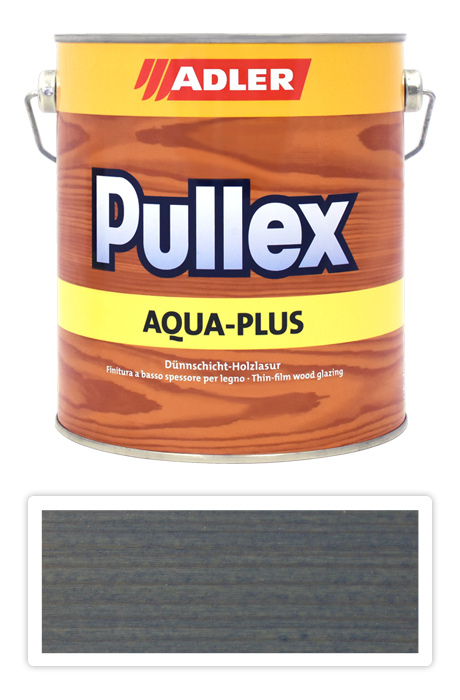 ADLER Pullex Aqua-Plus - vodou ředitelná lazura na dřevo 2.5 l Blueberry LW 08/3 ADLER