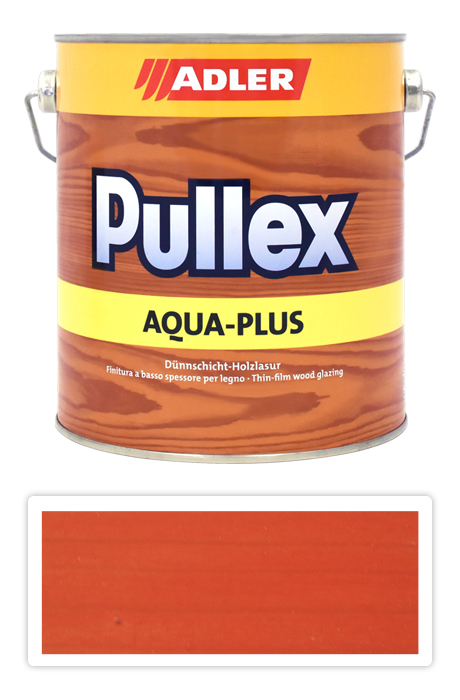 ADLER Pullex Aqua-Plus - vodou ředitelná lazura na dřevo 2.5 l Kapuzinerkresse LW 08/2 ADLER