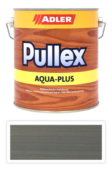 ADLER Pullex Aqua-Plus - vodou ředitelná lazura na dřevo 2.5 l Kaserne LW 06/3 ADLER