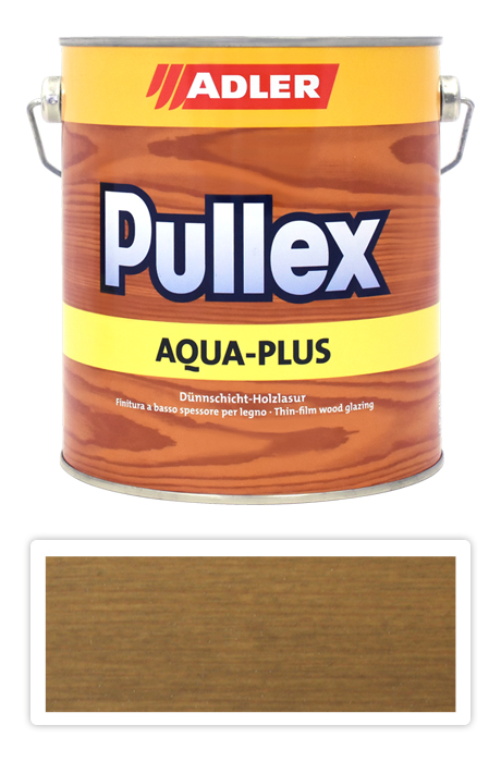 ADLER Pullex Aqua-Plus - vodou ředitelná lazura na dřevo 2.5 l Kopfnuss LW 04/3 ADLER