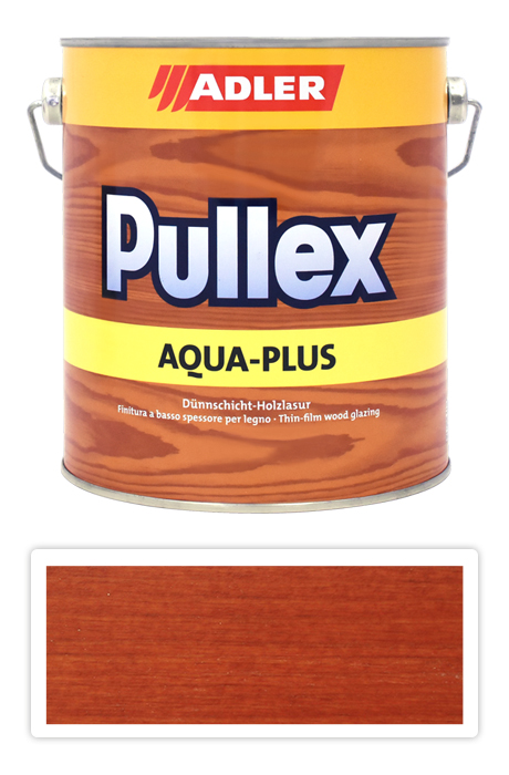 ADLER Pullex Aqua-Plus - vodou ředitelná lazura na dřevo 2.5 l Mahagon LW 02/1 ADLER