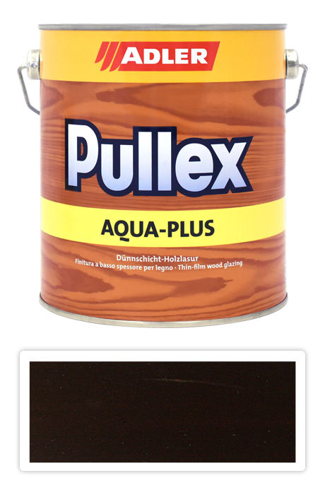 ADLER Pullex Aqua-Plus - vodou ředitelná lazura na dřevo 2.5 l Rumkugel LW 04/5 ADLER