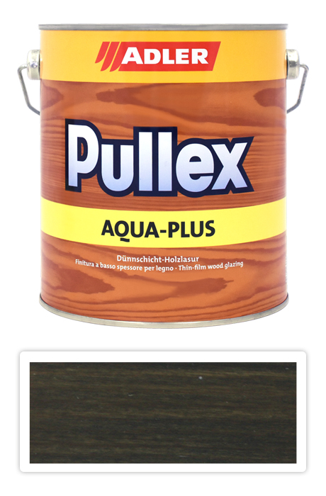 ADLER Pullex Aqua-Plus - vodou ředitelná lazura na dřevo 2.5 l Urgestein LW 05/5 ADLER