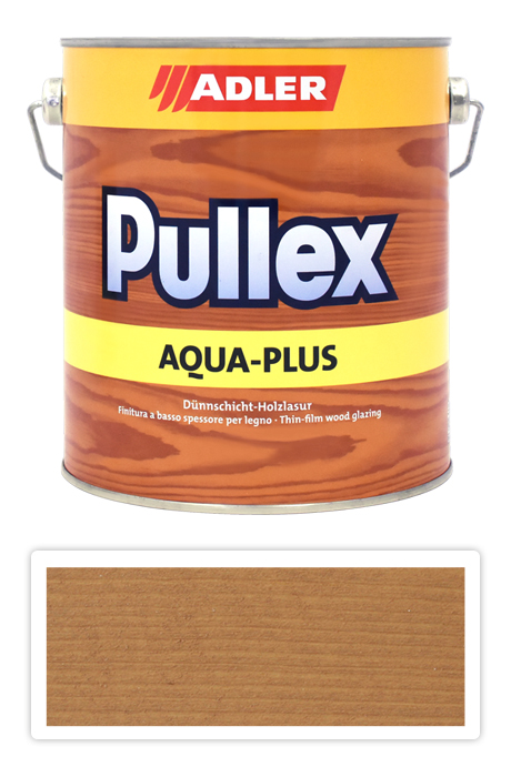 ADLER Pullex Aqua-Plus - vodou ředitelná lazura na dřevo 2.5 l Wustenfuchs ST 06/4 ADLER