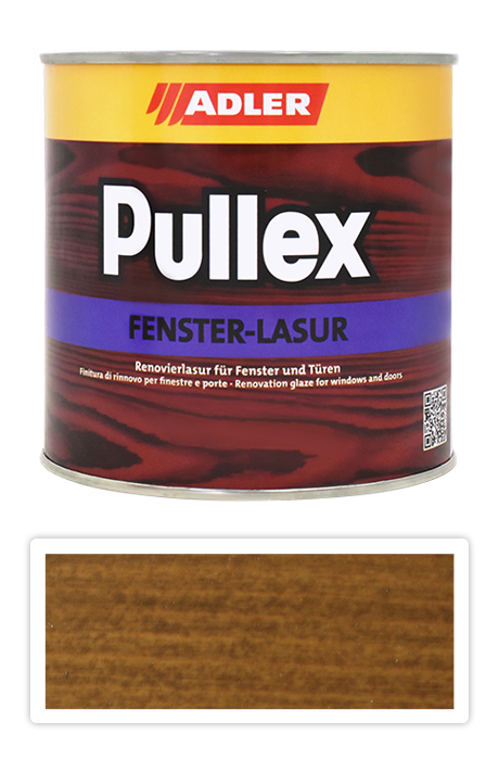 ADLER Pullex Fenster Lasur - renovační lazura na okna a dveře 0.75 l Cedr LW 02/2 ADLER