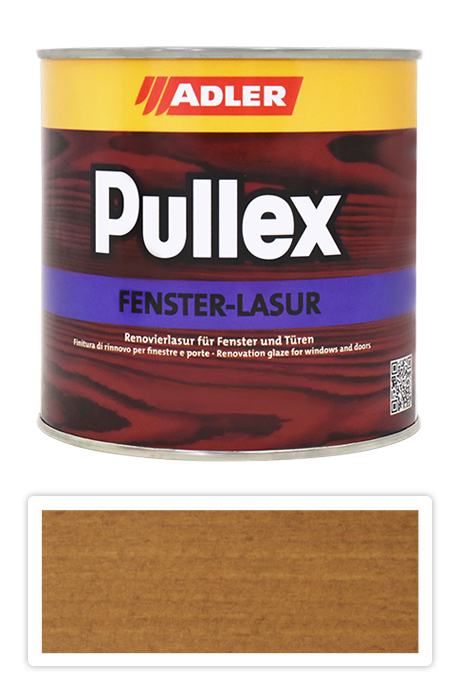 ADLER Pullex Fenster Lasur - renovační lazura na okna a dveře 0.75 l Dingo ST 06/3 ADLER