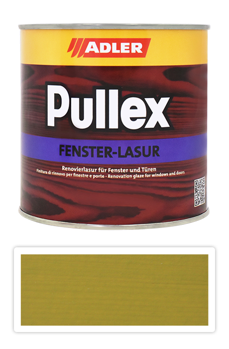 ADLER Pullex Fenster Lasur - renovační lazura na okna a dveře 0.75 l Eierlikör LW 08/4 ADLER