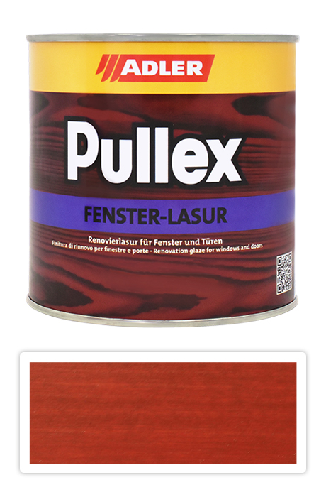 ADLER Pullex Fenster Lasur - renovační lazura na okna a dveře 0.75 l Feuerdrache LW 03/1 ADLER