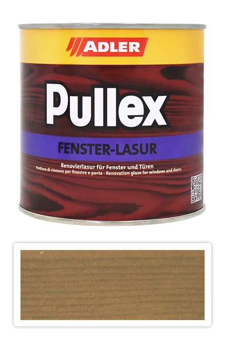 ADLER Pullex Fenster Lasur - renovační lazura na okna a dveře 0.75 l Rennmaus ST 05/1 ADLER