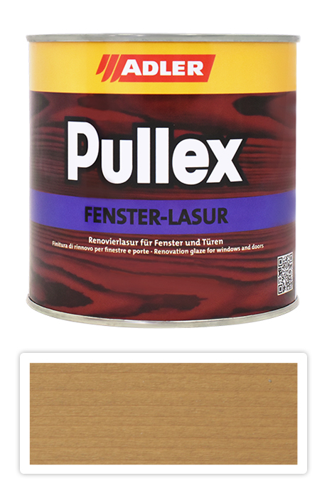 ADLER Pullex Fenster Lasur - renovační lazura na okna a dveře 0.75 l Uhura ST 04/3 ADLER