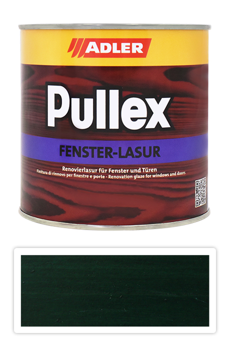 ADLER Pullex Fenster Lasur - renovační lazura na okna a dveře 0.75 l Urwald LW 07/5 ADLER