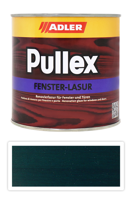 ADLER Pullex Fenster Lasur - renovační lazura na okna a dveře 0.75 l Waldviertel LW 07/4 ADLER