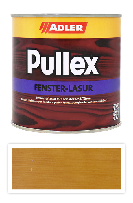 ADLER Pullex Fenster Lasur - renovační lazura na okna a dveře 0.75 l Vrba 50316 ADLER