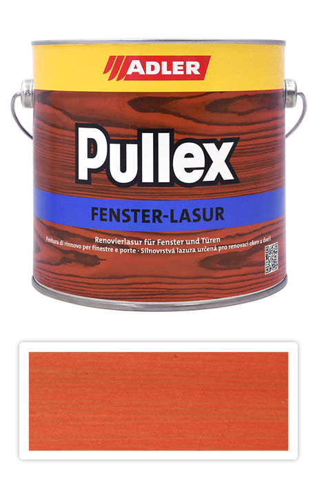 ADLER Pullex Fenster Lasur Style Wood - Classic Style 2.5l Grosser Feuerfalter ADLER