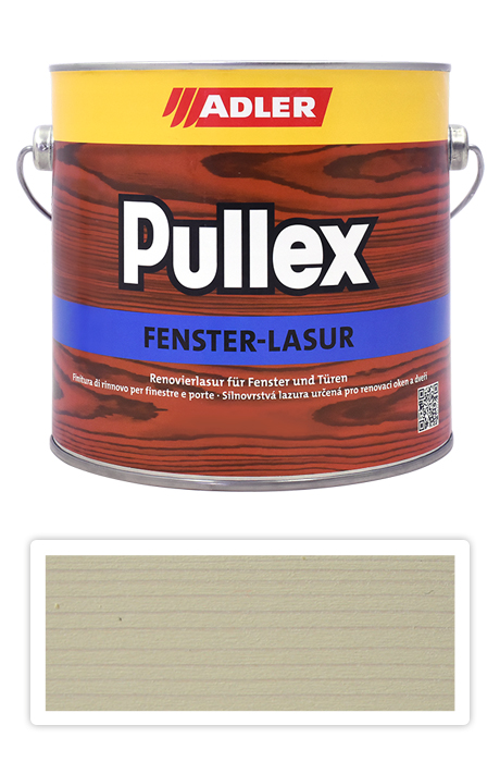 ADLER Pullex Fenster Lasur Style Wood - Classic Style 2.5l Weisse Tiger ADLER