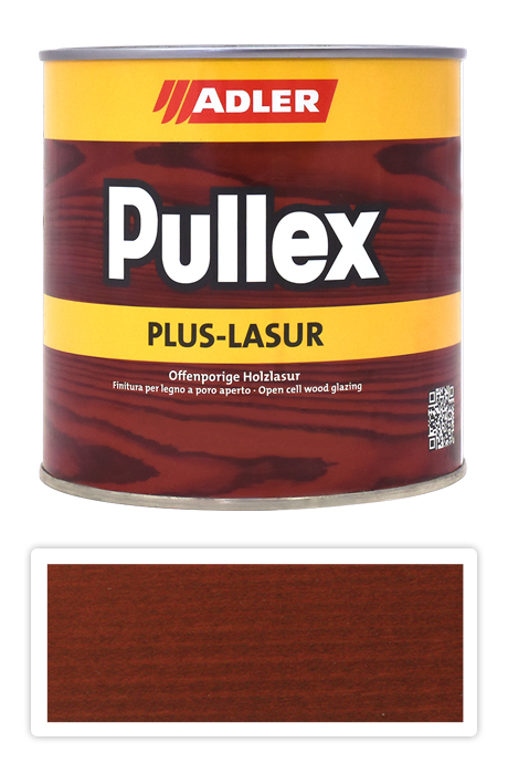 ADLER Pullex Plus Lasur - lazura na ochranu dřeva v exteriéru 0.75 l Abendrot ST 02/5 ADLER