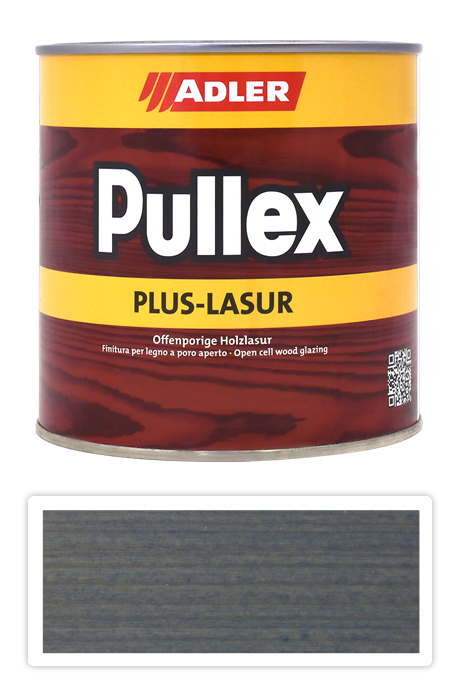 ADLER Pullex Plus Lasur - lazura na ochranu dřeva v exteriéru 0.75 l Blueberry LW 08/3 ADLER