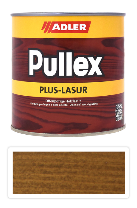 ADLER Pullex Plus Lasur - lazura na ochranu dřeva v exteriéru 0.75 l Cedr LW 02/2 ADLER