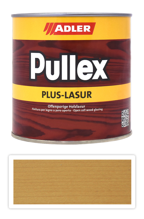 ADLER Pullex Plus Lasur - lazura na ochranu dřeva v exteriéru 0.75 l Dune ST 06/2 ADLER