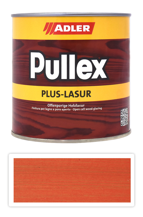 ADLER Pullex Plus Lasur - lazura na ochranu dřeva v exteriéru 0.75 l Grosser Feuerfalter ST 08/4 ADLER