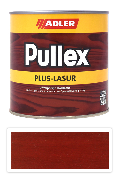 ADLER Pullex Plus Lasur - lazura na ochranu dřeva v exteriéru 0.75 l Herzblut LW 07/2 ADLER