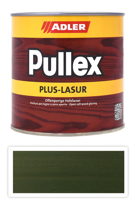 ADLER Pullex Plus Lasur - lazura na ochranu dřeva v exteriéru 0.75 l Kobold LW 03/3 ADLER