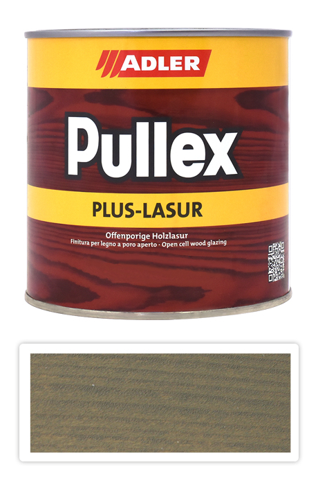 ADLER Pullex Plus Lasur - lazura na ochranu dřeva v exteriéru 0.75 l Matrix ST 04/4 ADLER