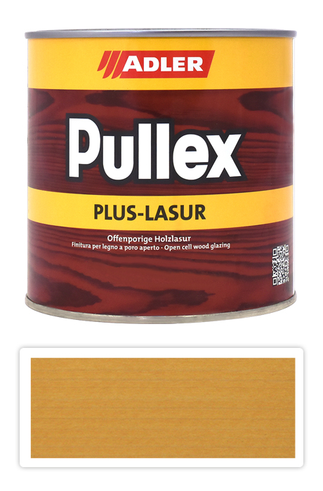 ADLER Pullex Plus Lasur - lazura na ochranu dřeva v exteriéru 0.75 l SunSun ST 01/1 ADLER