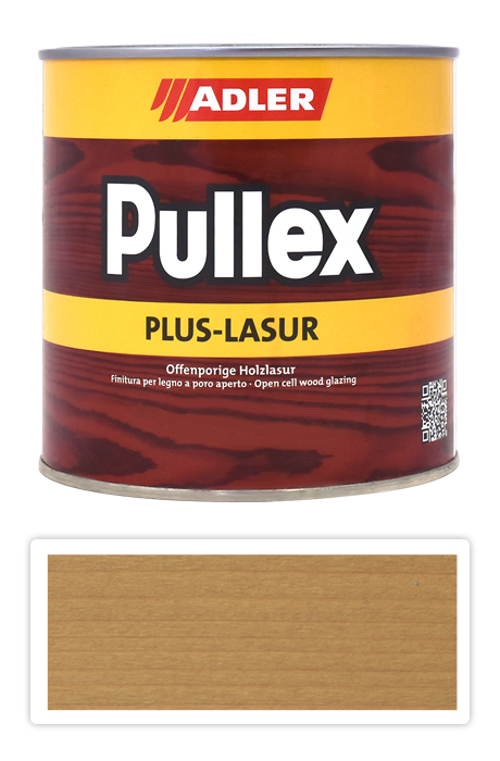 ADLER Pullex Plus Lasur - lazura na ochranu dřeva v exteriéru 0.75 l Uhura ST 04/3 ADLER