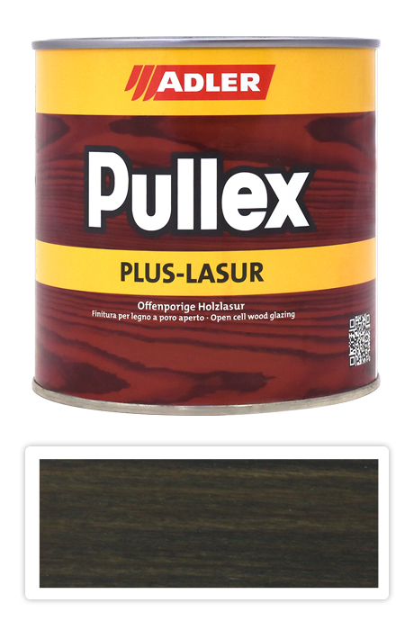 ADLER Pullex Plus Lasur - lazura na ochranu dřeva v exteriéru 0.75 l Urgestein LW 05/5 ADLER