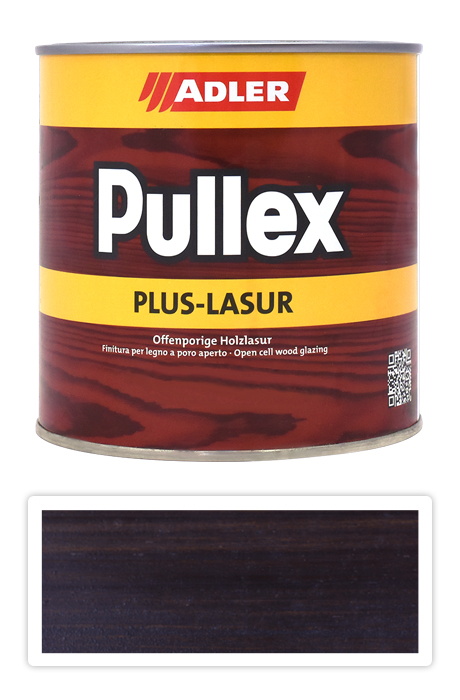 ADLER Pullex Plus Lasur - lazura na ochranu dřeva v exteriéru 0.75 l Wenge 50423 ADLER