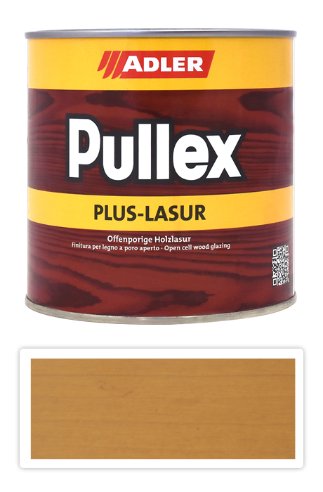 ADLER Pullex Plus Lasur - lazura na ochranu dřeva v exteriéru 0.75 l Whisper LW 04/1 ADLER