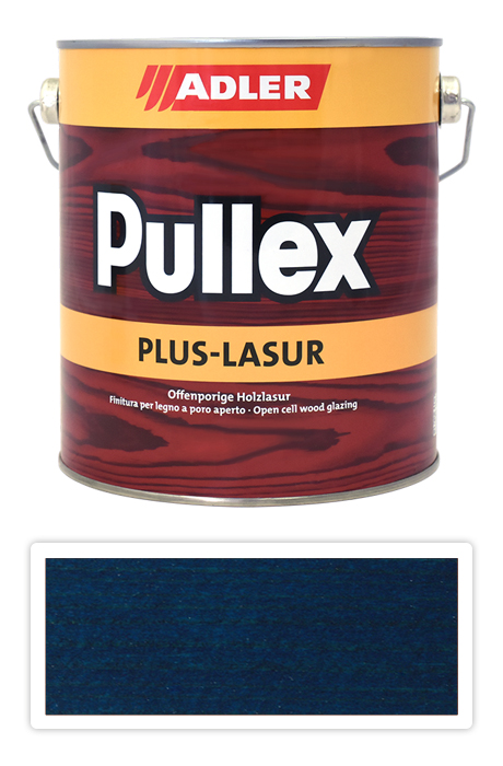 ADLER Pullex Plus Lasur - lazura na ochranu dřeva v exteriéru 2.5 l Blauer Morpho ST 07/1 ADLER