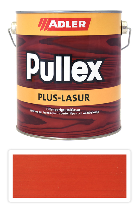 ADLER Pullex Plus Lasur - lazura na ochranu dřeva v exteriéru 2.5 l Chilli LW 07/1 ADLER