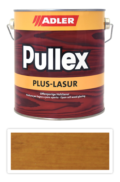 ADLER Pullex Plus Lasur - lazura na ochranu dřeva v exteriéru 2.5 l Dub LW 01/2 ADLER