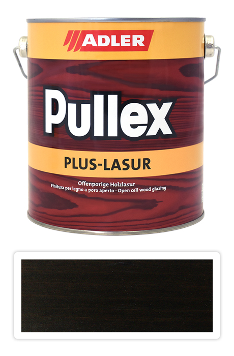 ADLER Pullex Plus Lasur - lazura na ochranu dřeva v exteriéru 2.5 l Eben LW 02/5 ADLER